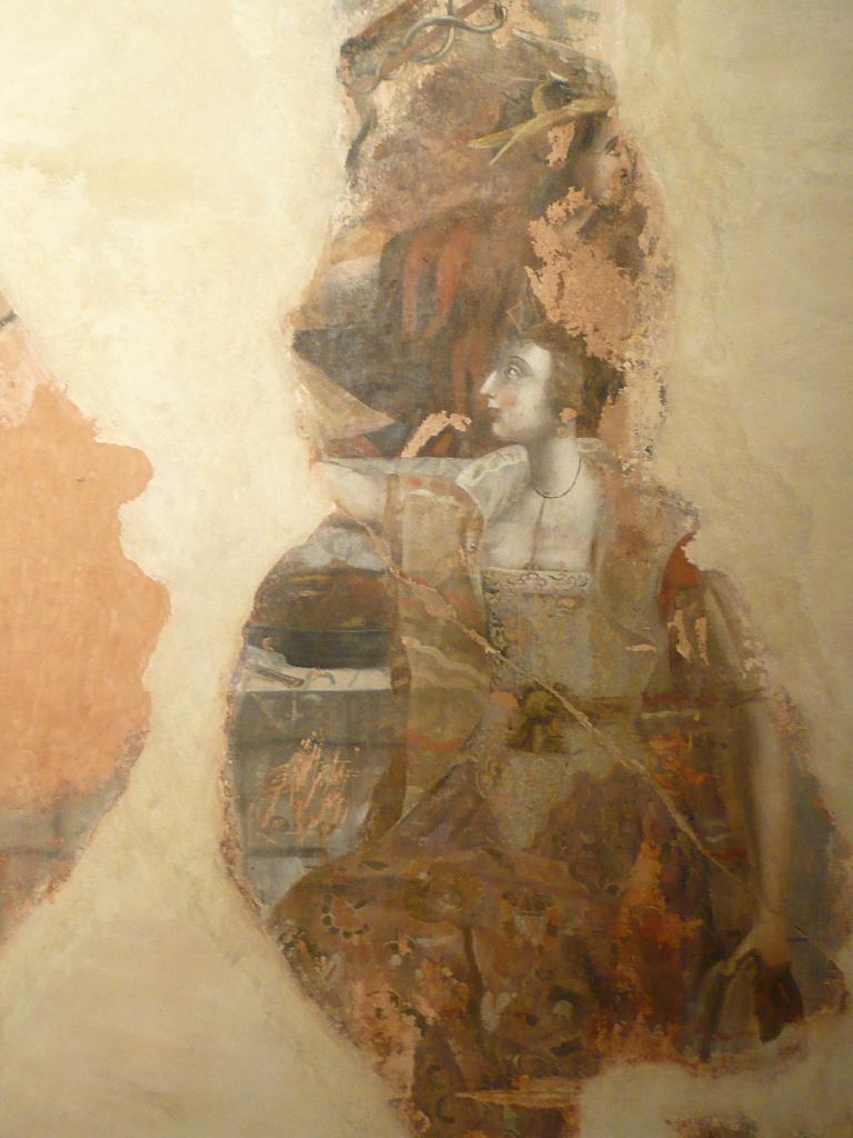 Les peintures murales du studiolo
