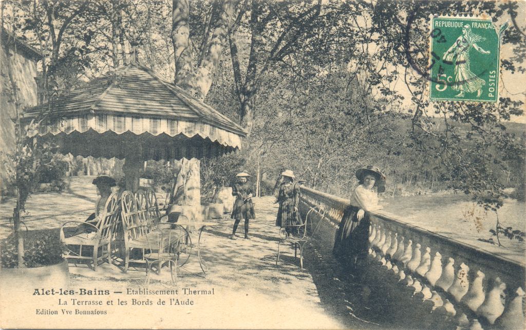 Etablissement de la source Buvette.