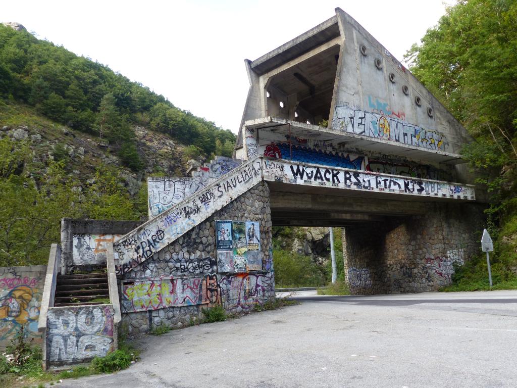 ancienne gare de départ du téléphérique du Saquet