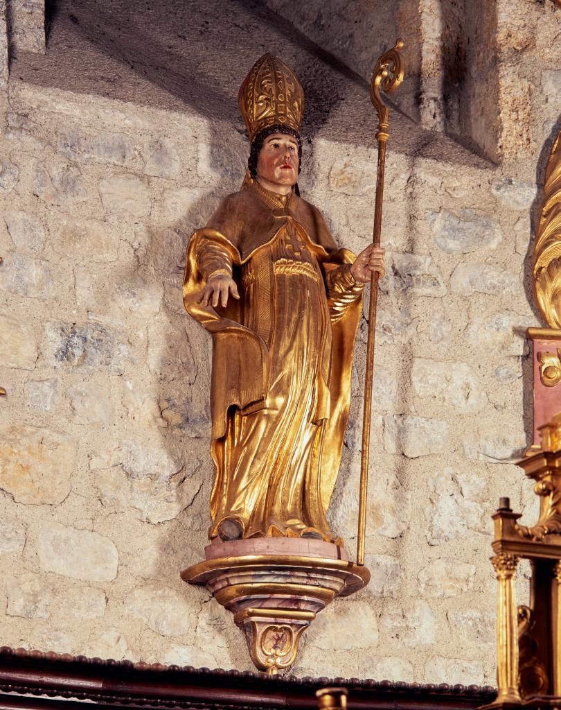 statue : saint Eutrope (?)