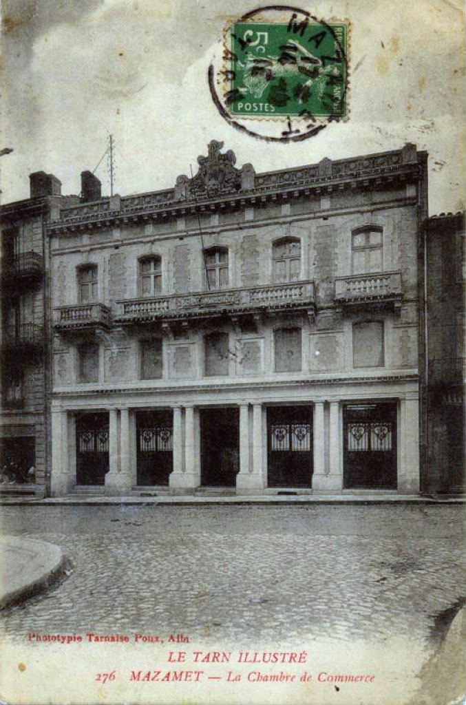 chambre de commerce de Mazamet devenue banque