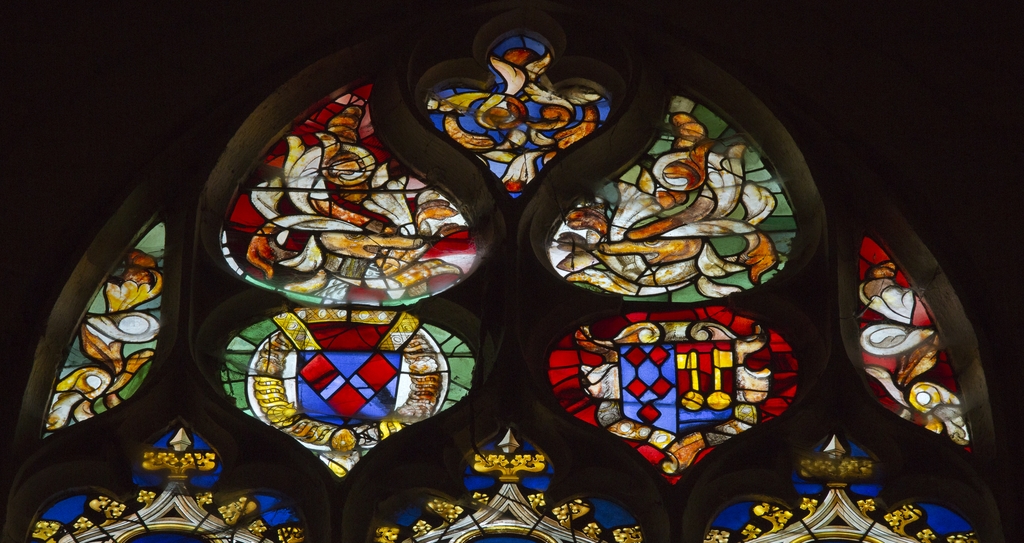 verrières de l'église de Marciac