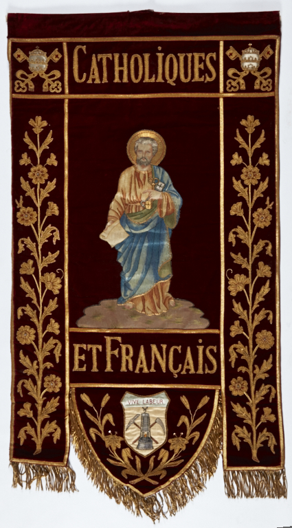 bannière rouge