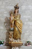 groupe sculpté : Notre-Dame des Victoires