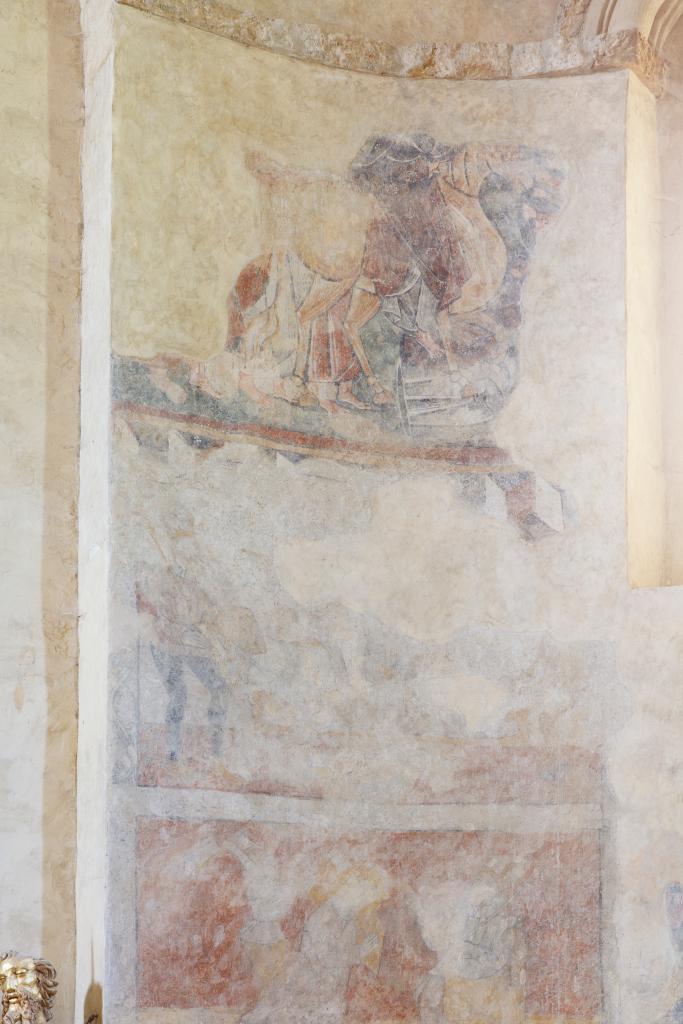 peinture monumentale de l'abside