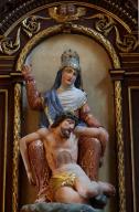 autel secondaire de la Vierge de Pitié : retable