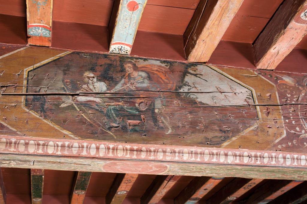 plafond peint