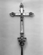 croix de procession : Christ en croix