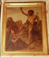 tableau : Prédication de saint Jean-Baptiste