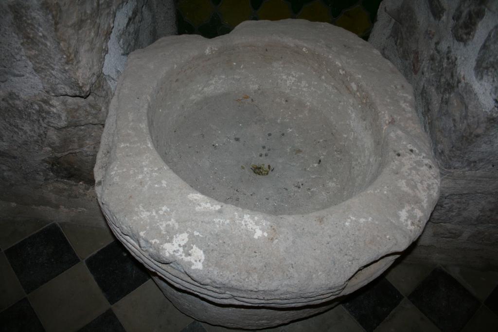 cuve baptismale