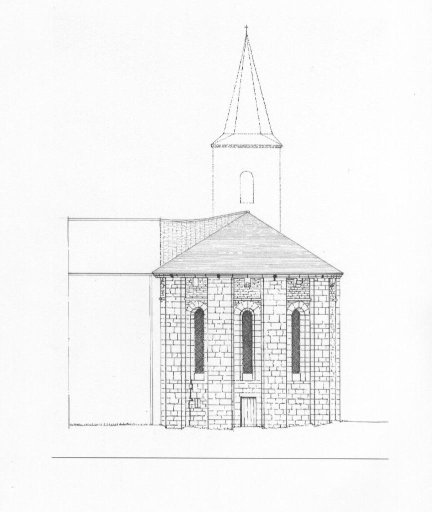 prieuré de grandmontains Notre-Dame, actuellement église paroissiale