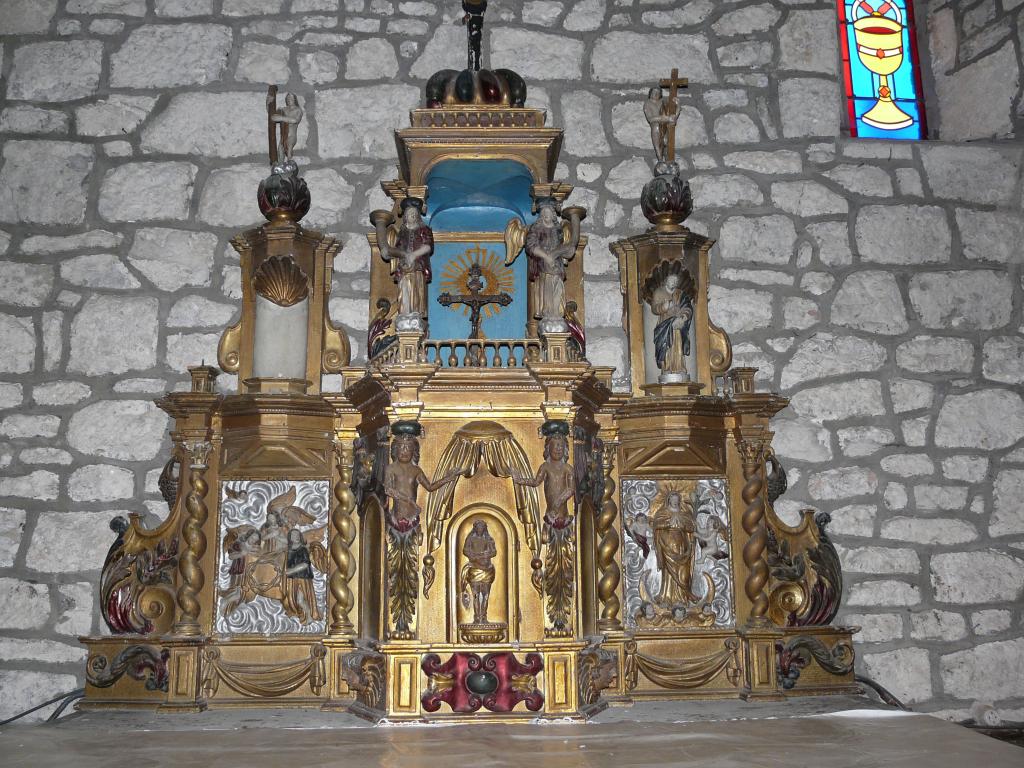 autel, tabernacle et exposition (maître-autel)