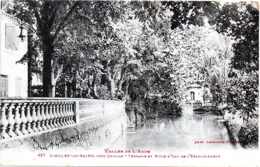 parc thermal de Ginoles-les-Bains