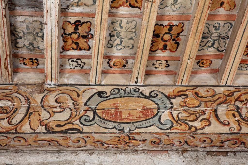 ensemble des peintures monumentales du château