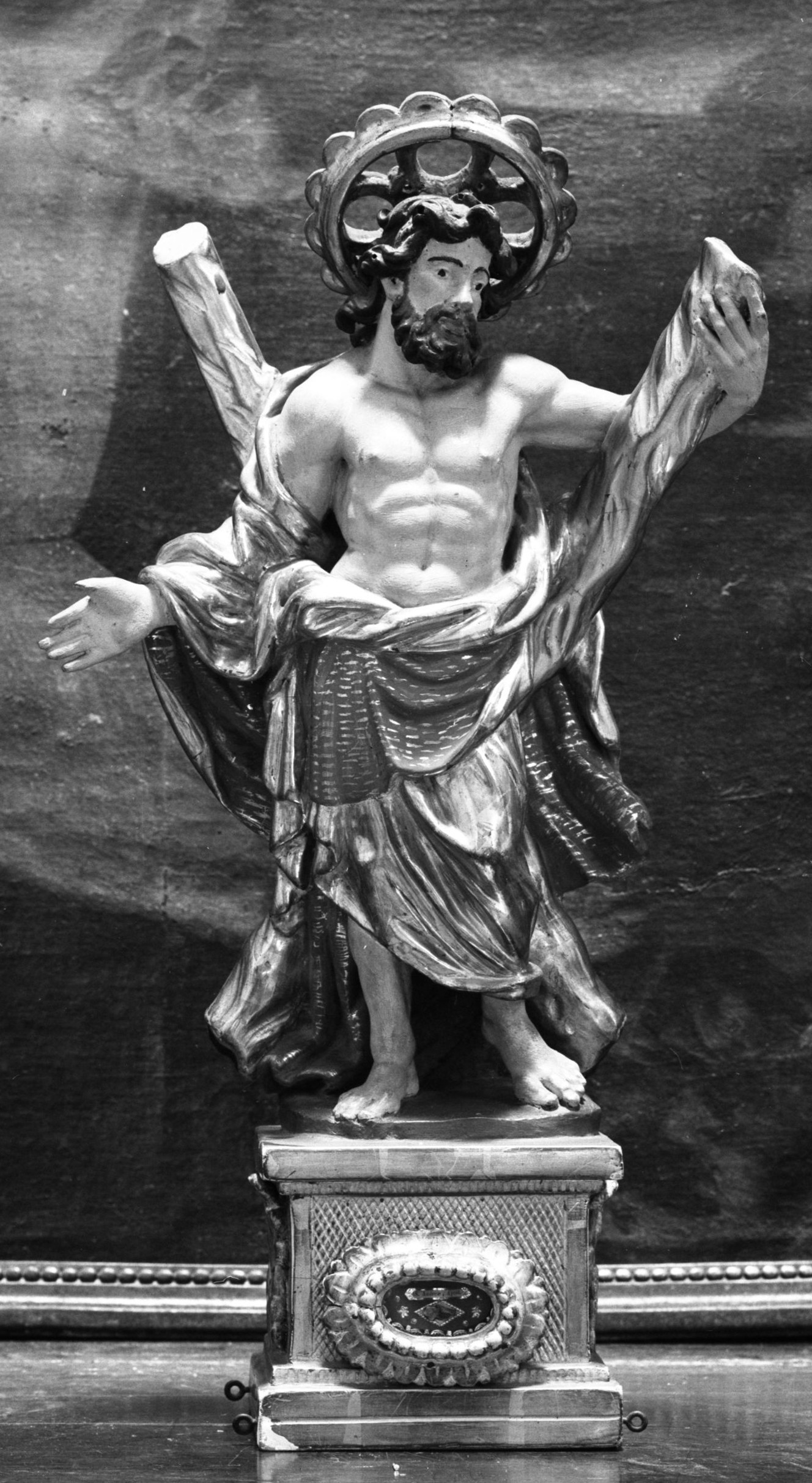 statue-reliquaire de saint André