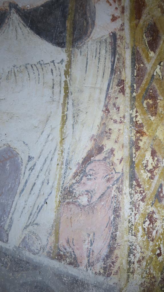 Les peintures monumentales de la chapelle nord