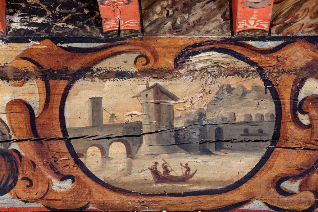 ensemble des peintures monumentales du château