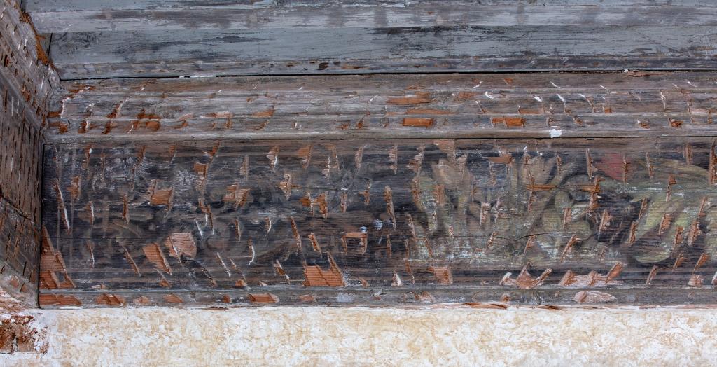 ensemble des peintures monumentales du château