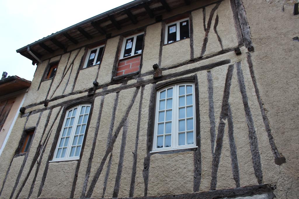 maisons à pan de bois