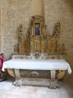 ensemble du maître-autel (autel, tabernacle architecturé et exposition)