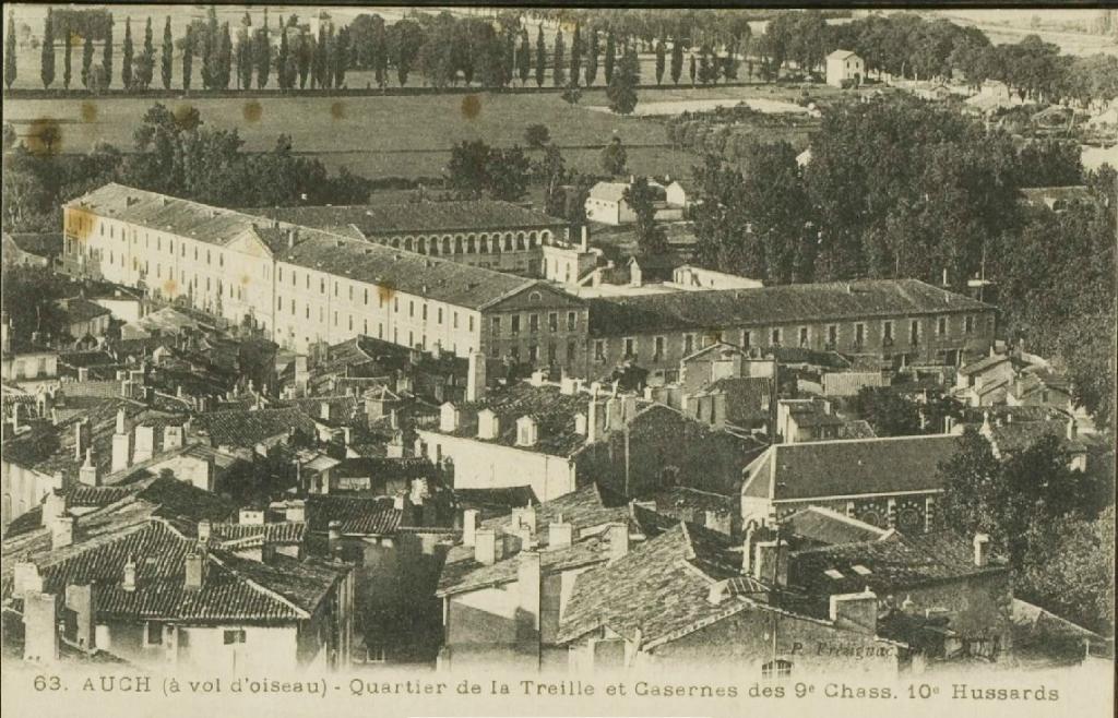 Quartier de cavalerie Henry, puis Quartier de cavalerie Espagne, Caserne d'artillerie et Centre d'Instruction du service de l'Intendance