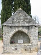 monument funéraire de la famille de Valon