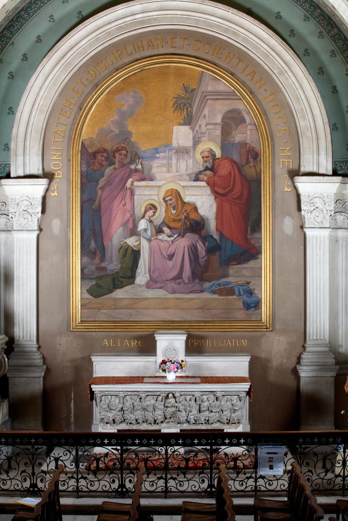 tableau : Education de la Vierge