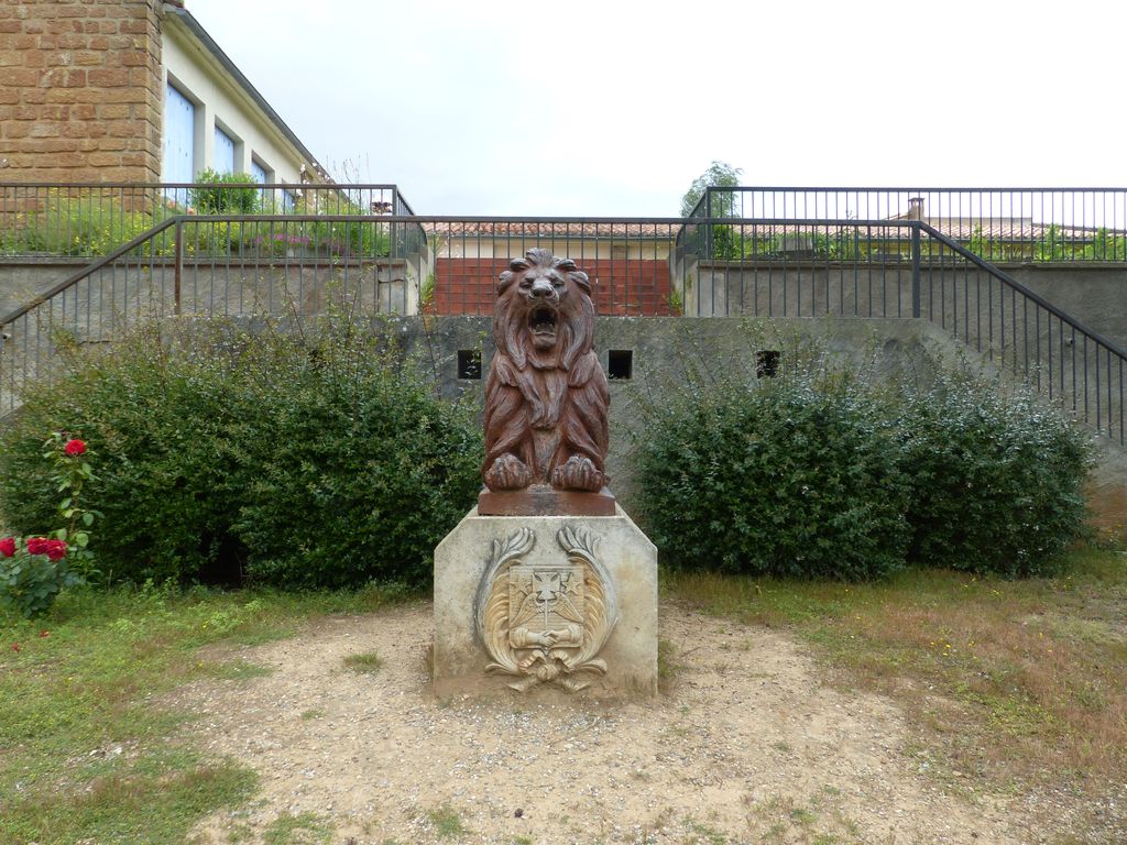 ronde-bosse de lion