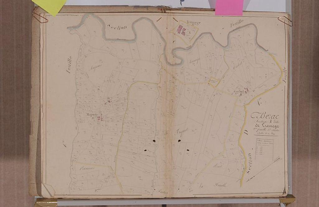 présentatin de la commune de Bézac