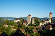 village : bourg castral