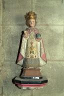 statuette et sa console : Enfant Jésus dit Enfant Jésus de Prague