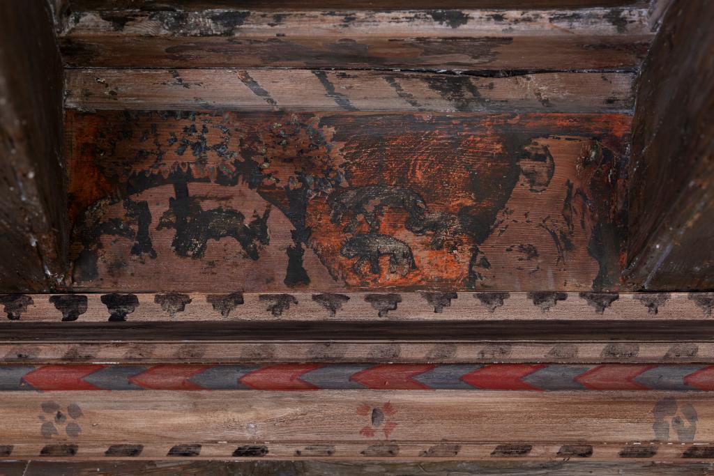 Plafond peint