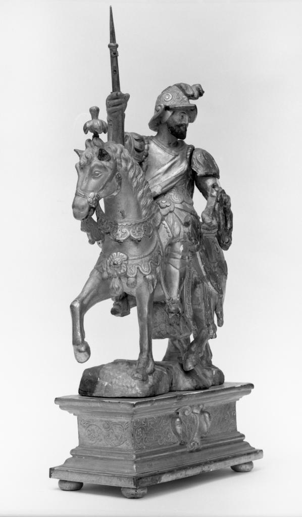 statue-reliquaire : saint Martin