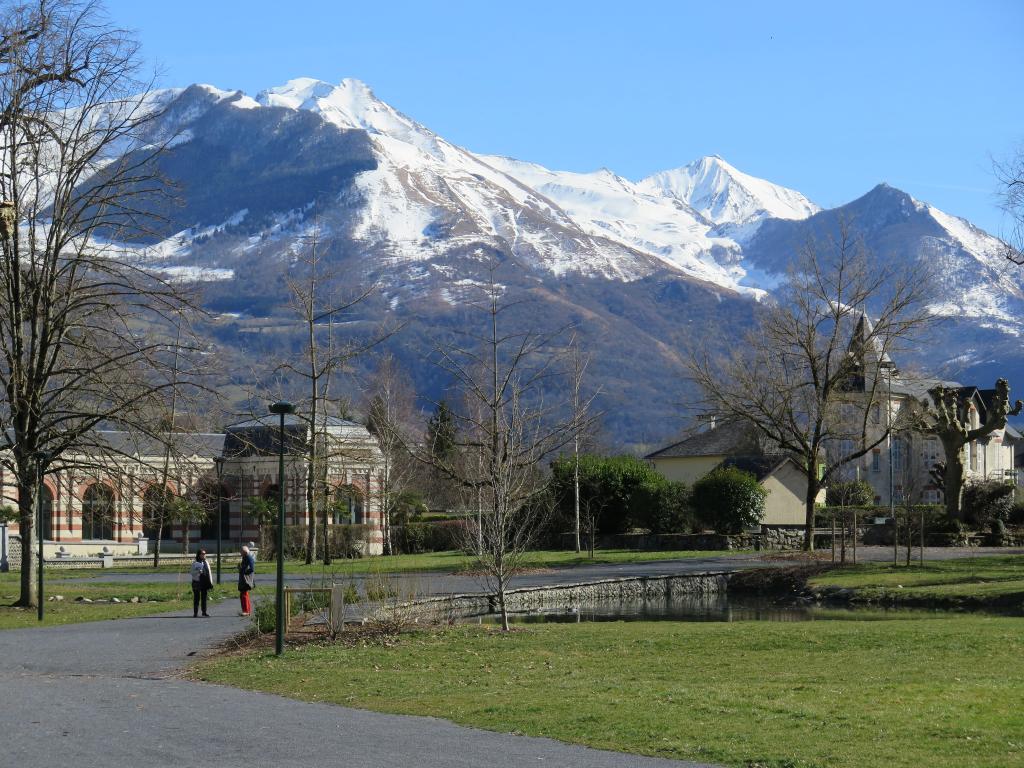 jardin d'agrément, jardin public dit parc thermal d'Argelès-Gazost