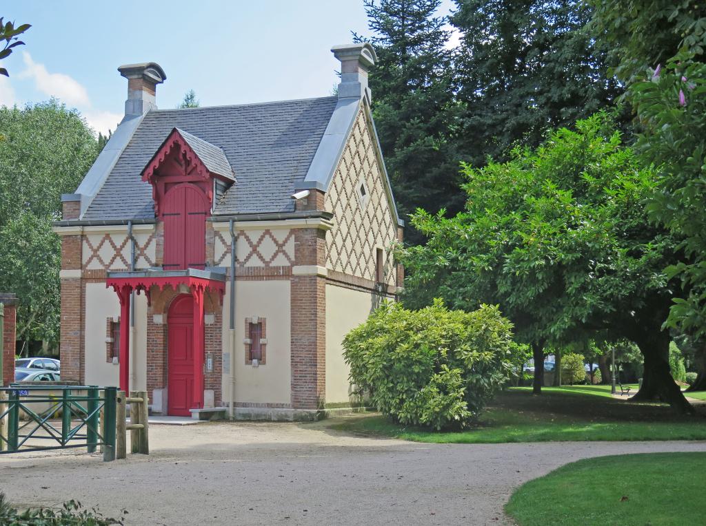 logement, conciergerie de l'ancien château Delong devenu Villa Bel Air