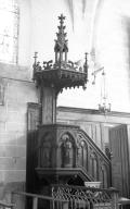 chaire à prêcher, style néo-gothique