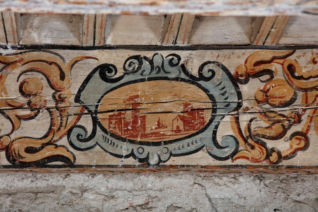 ensemble des peintures monumentales du château