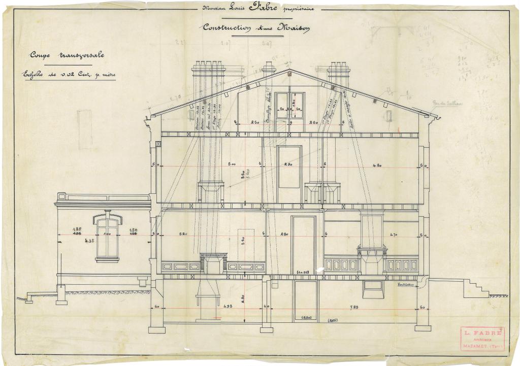 maison de l'architecte Louis Fabre
