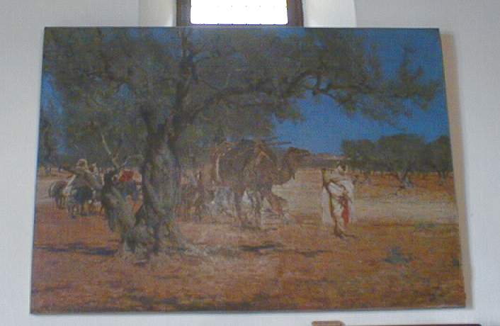 tableau : Les Oliviers à Sfax