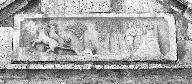 bas-relief du supplice de saint Hippolyte