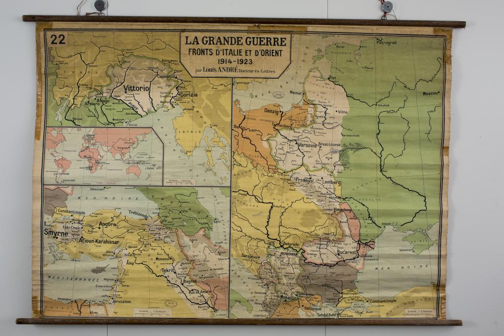 ensemble de la collection de cartes pédagogiques