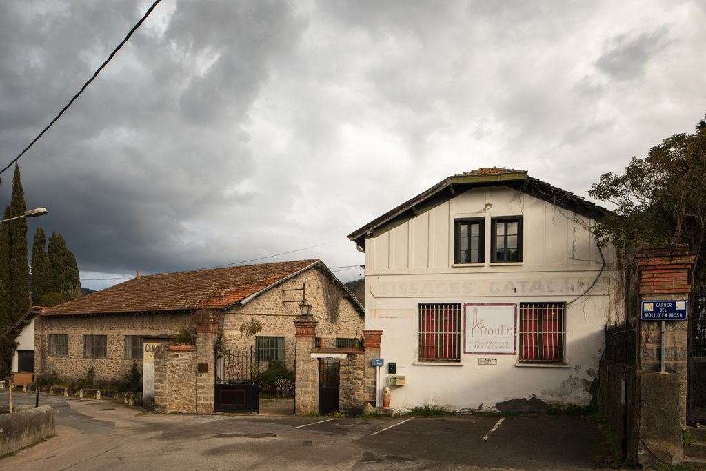 usine textile Camo-Cantaloup, actuellement ateliers d'artiste le Moulin des Arts