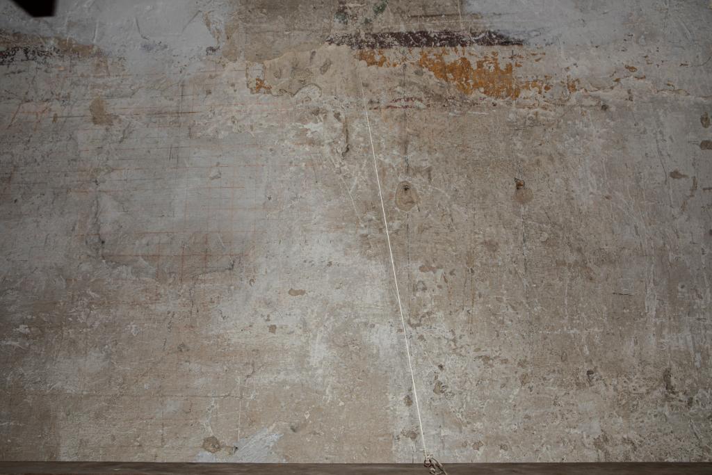 peinture monumentale du mur ouest