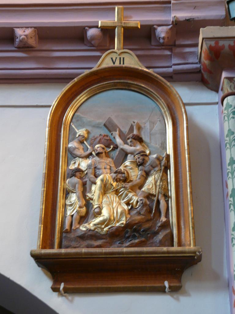 chemin de croix (14 bas-relief)