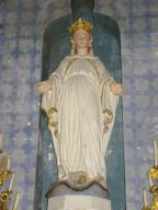 statue (petite nature) : Vierge