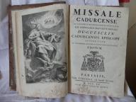livre : Missel de Cahors (Missale cadurcense)