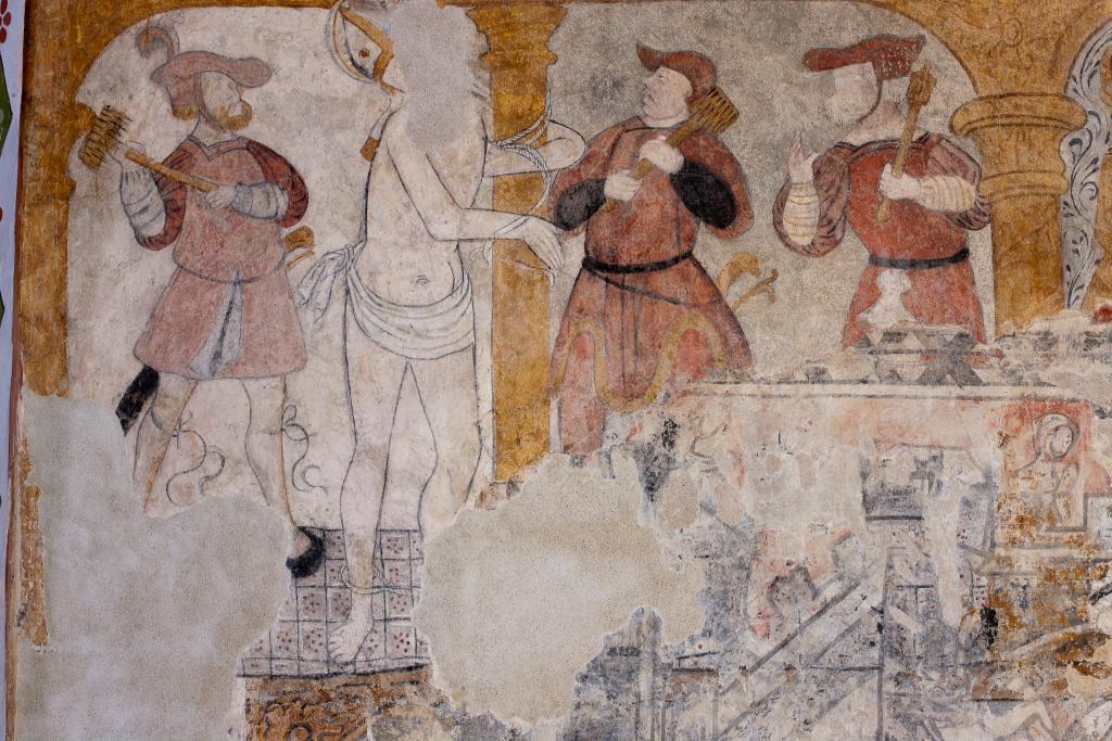 peinture monumentale : cycle de saint Blaise