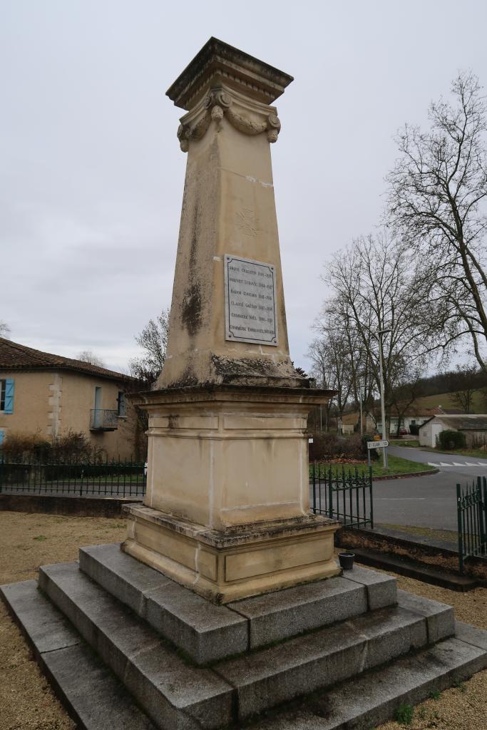 monument aux morts de la guerre de 1914-1918