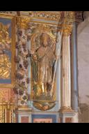 statues (2) (petite-nature) : Saint Calixte, saint Bertrand de Comminges