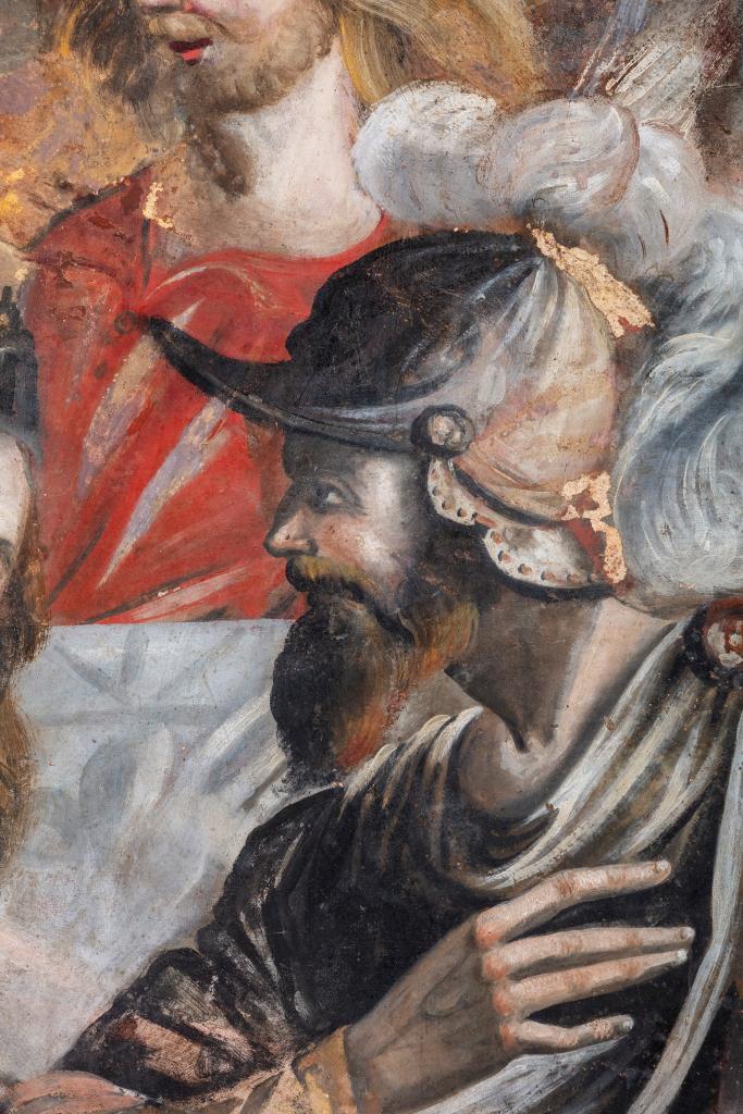 Les peintures murales du studiolo